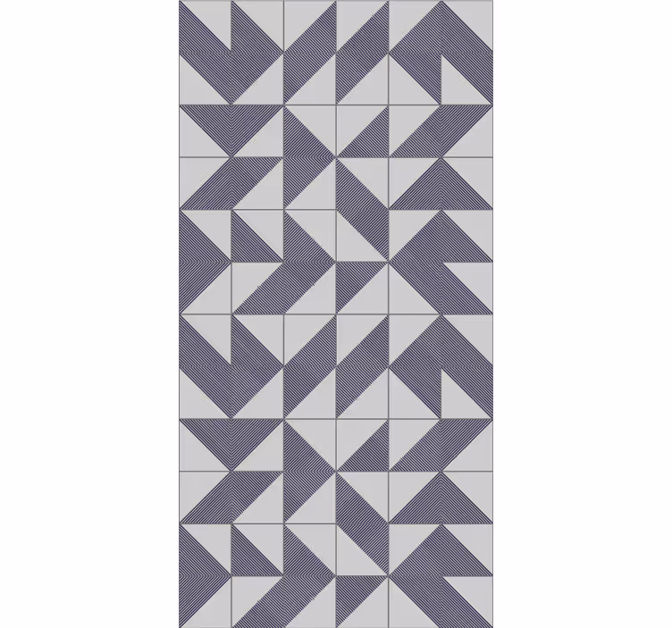 Papier peint moderne harmonie géométrique - TenStickers
