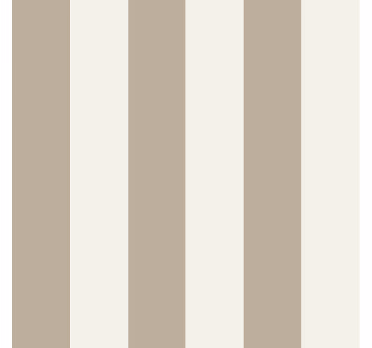 Papier peint chambre adulte rayures taupe - TenStickers