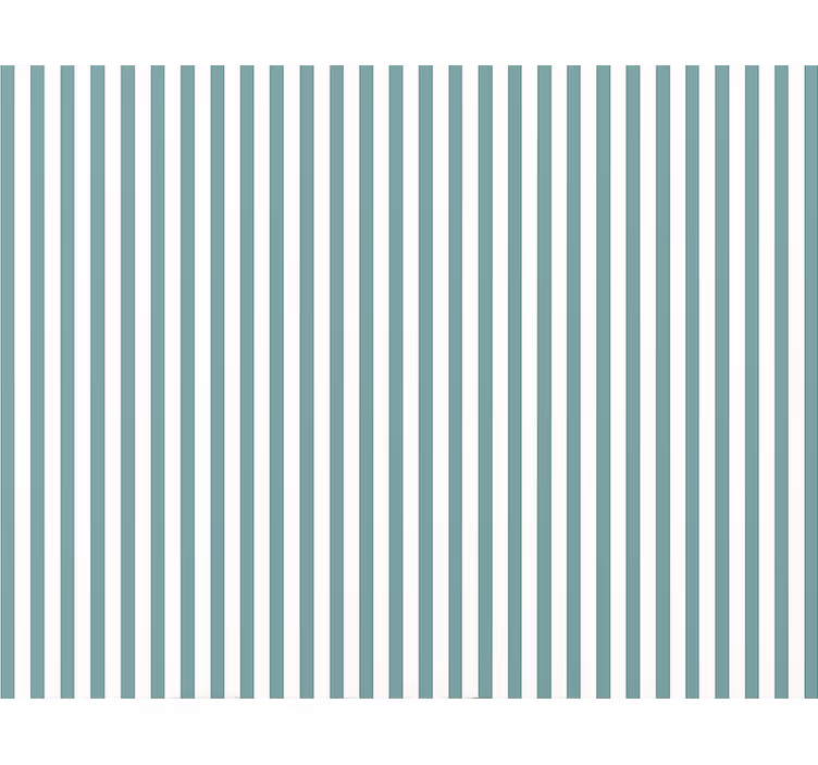 Papier peint ligne verticale bleu canard - TenStickers