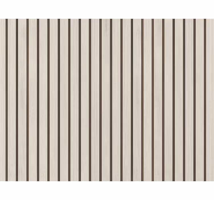 Papier peint salon design bois gris clair - TenStickers