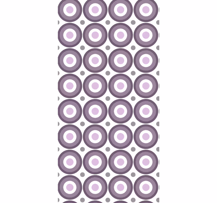 Papier peint chambre adulte style lilas années 70 - TenStickers