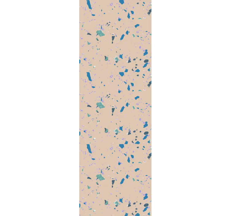 Papier peint chambre pierre terrazzo coloré - TenStickers