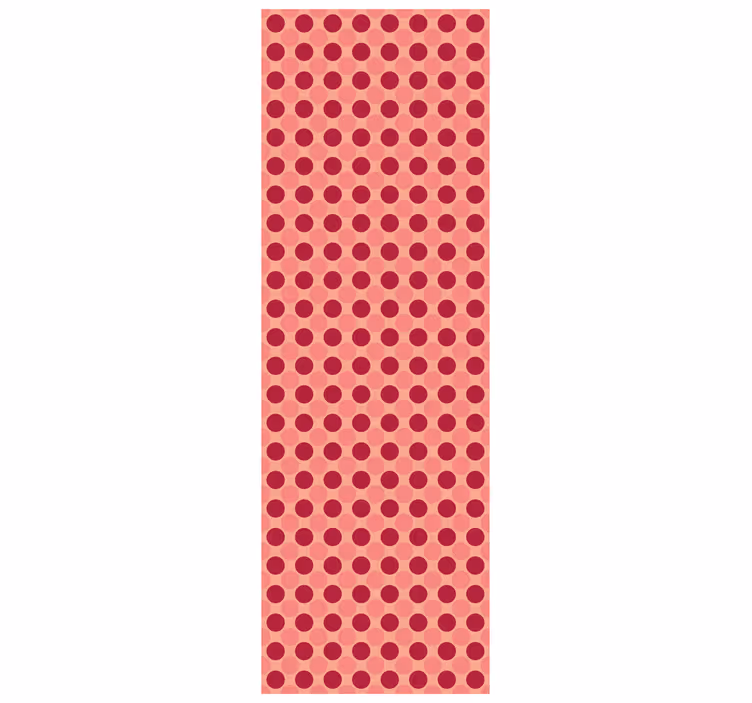 Papier peint chambre motif géométrique à pois - TenStickers