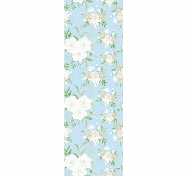Papier peint chambre style floral sauvage grandmillenial - TenStickers