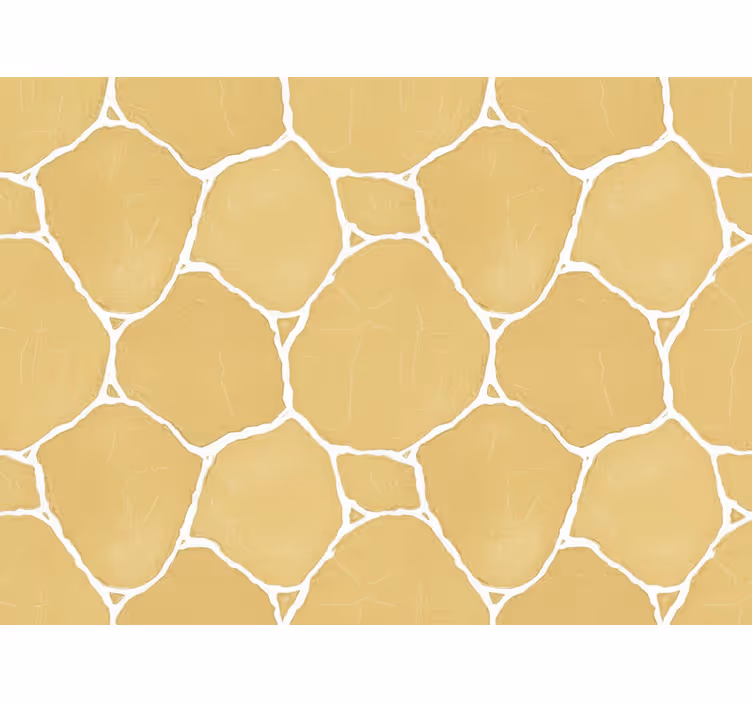 Papier peint jaune en crépi doux - TenStickers