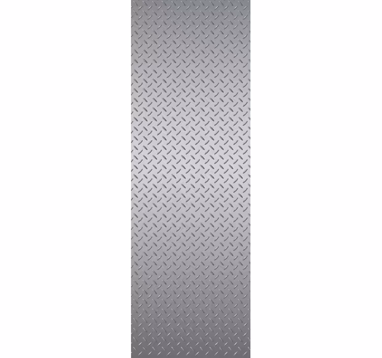 Papier peint métal texture acier effet réaliste - TenStickers