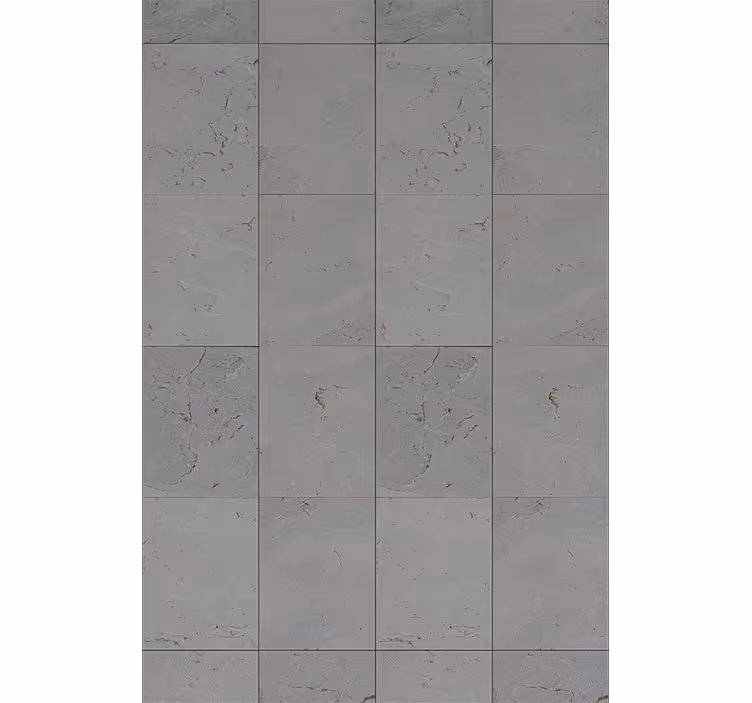 Papier peint gris collage en béton - TenStickers