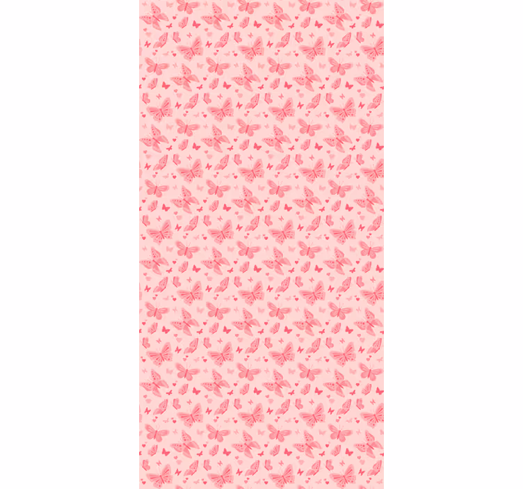 Papier peint rose élégant et doux - TenStickers