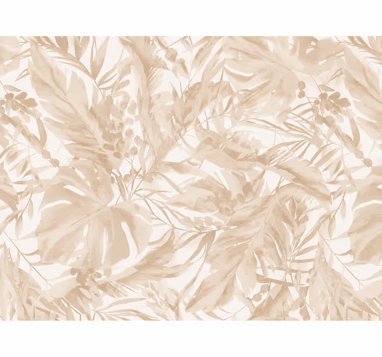 Papier peint paysage motif palmiers - TenStickers