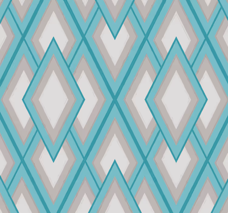 Papier peint triangle decos géométriques - TenStickers