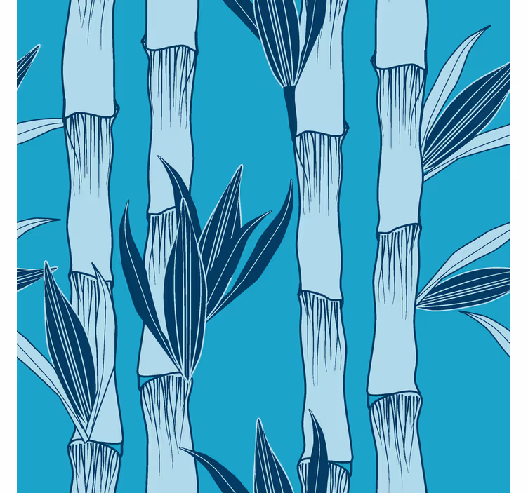 Papier peint texture bois bambou - TenStickers