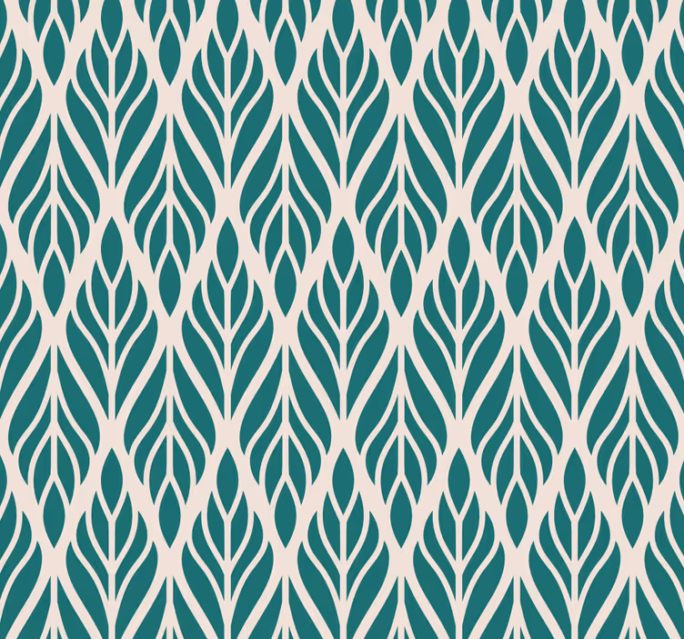 Papier peint ornemental deco floral ethnique - TenStickers