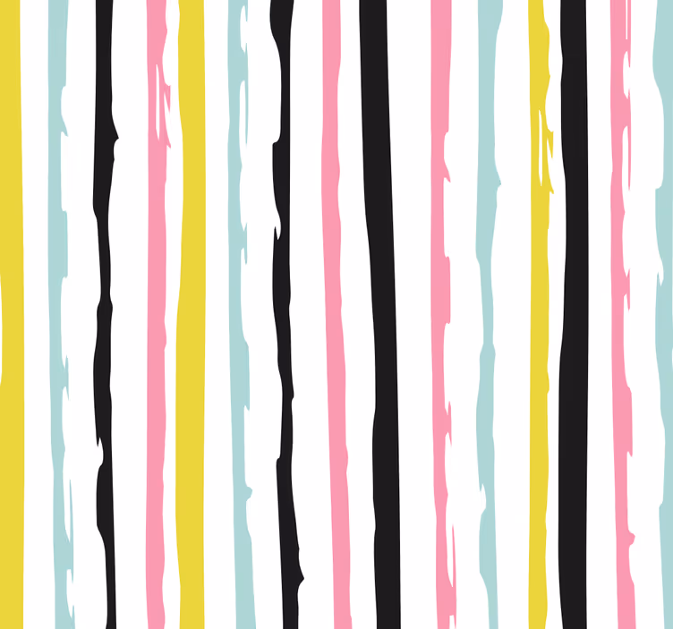 Papier peint ligne verticale bandes verticales dégoulinantes - TenStickers