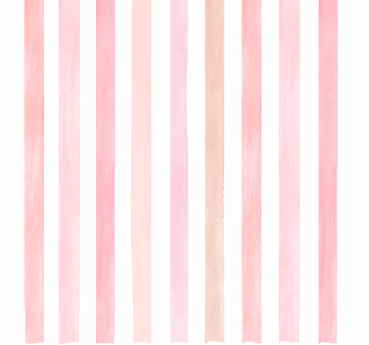 Papier peint ligne verticale motif rose élégant - TenStickers