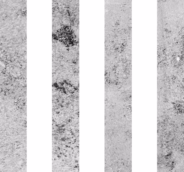 Papier peint texturé béton rayures grises - TenStickers