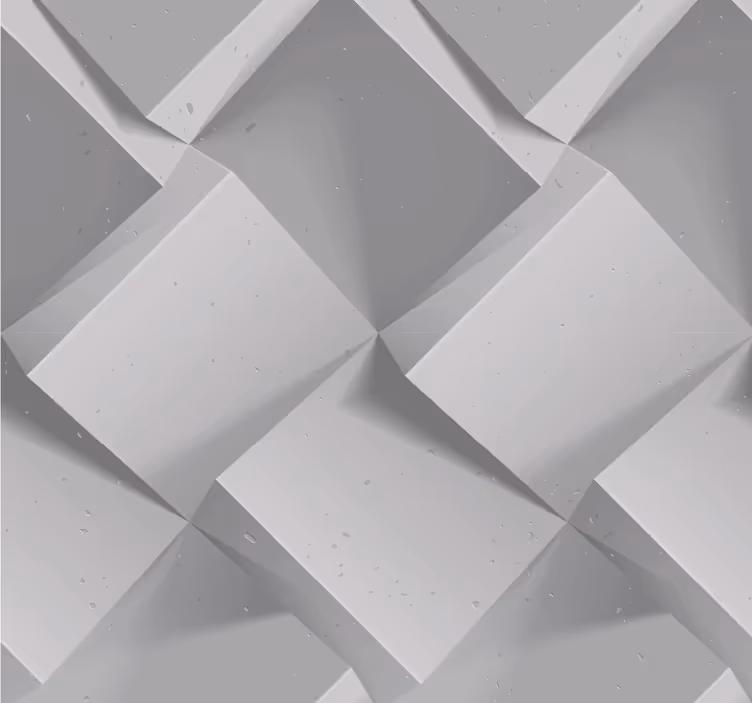 Papier peint formes géometriques illusion géométrique - TenStickers