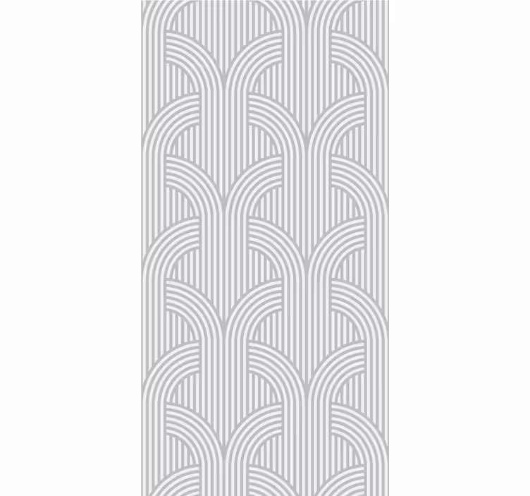 Papier peint moderne Papier peint gris minimaliste moderne - TenStickers