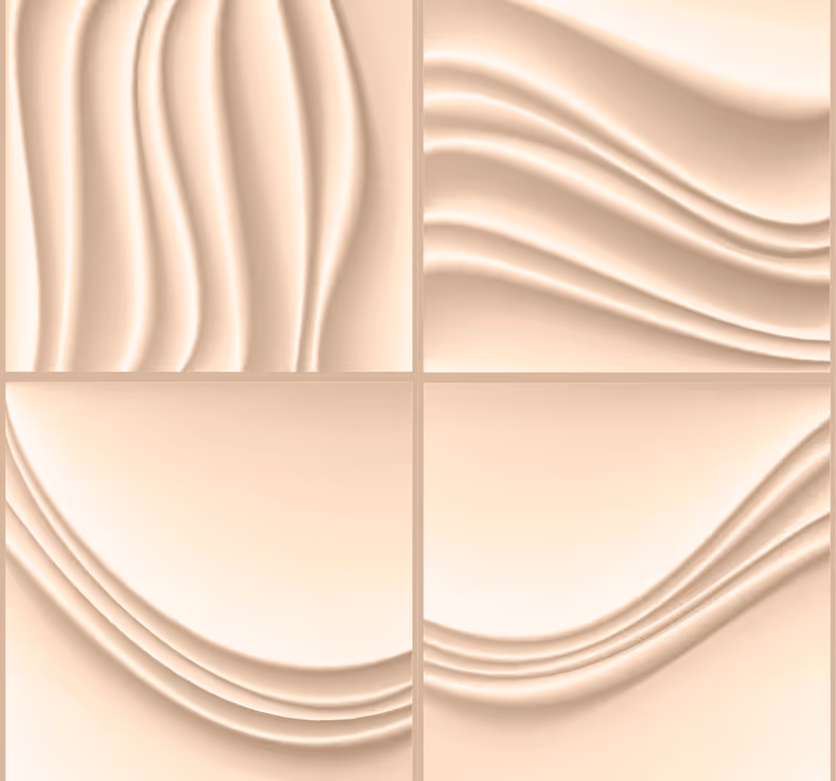 Papier peint abstrait de rêve de satin - TenStickers