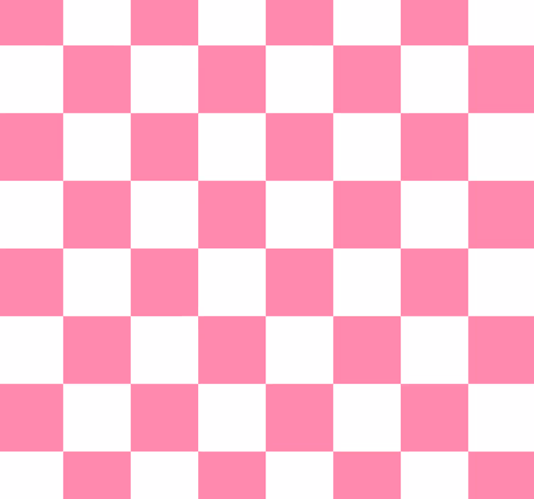 Papier peint carrés motif en damier - TenStickers