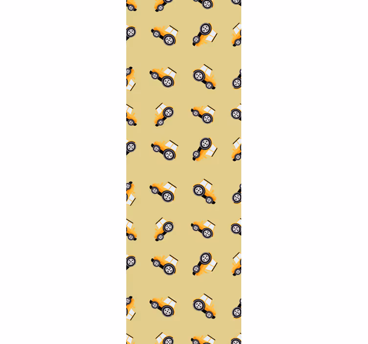 Papier peint chambre Bois de tracteur - TenStickers