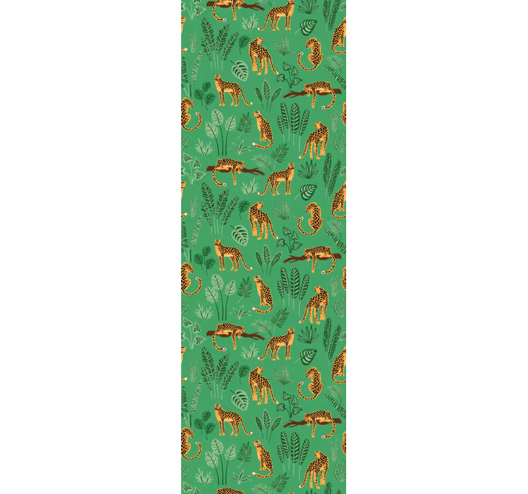 Papier peint jungle Jungle verte - TenStickers