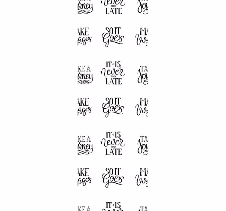 Papier peint texte citations de motivation - TenStickers