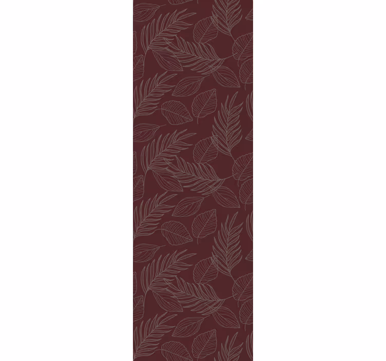 Papier peint fleuri Texture végétale - TenStickers