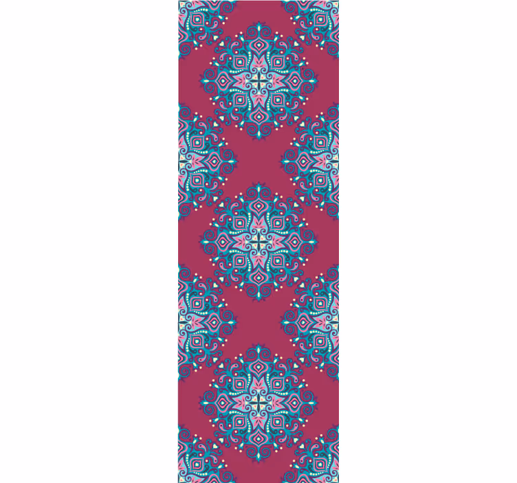 Papier peint ornemental modèle de mandala - TenStickers