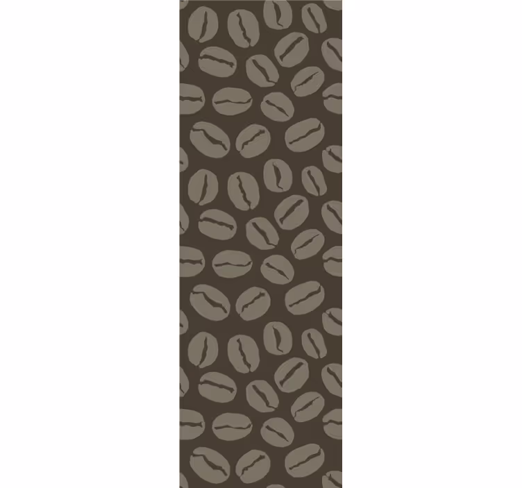 Papier peint cuisine Grains de café foncés - TenStickers