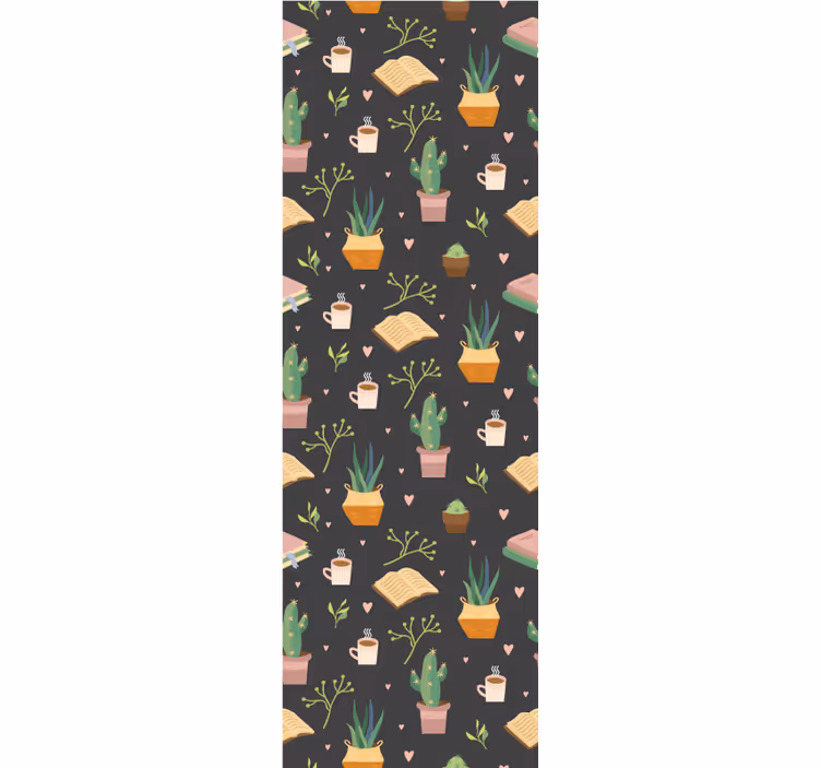 Papier peint cuisine Café et livres - TenStickers
