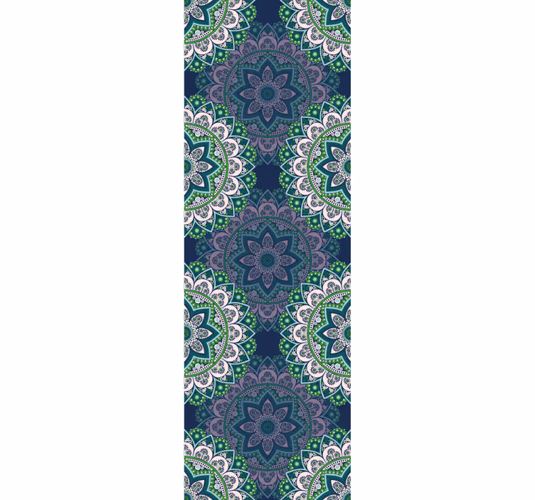 Papier peint ornemental ornementation de mandala - TenStickers