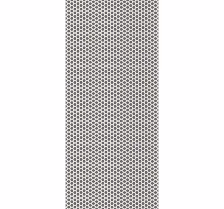 Papier peint blanc métallique saveur - TenStickers