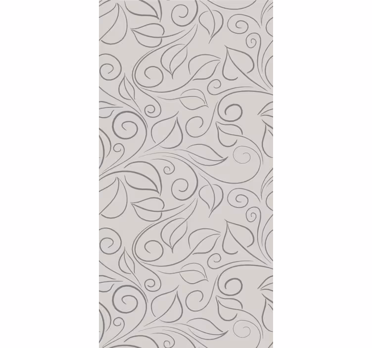 Papier peint nature Arbre de vie gris - TenStickers