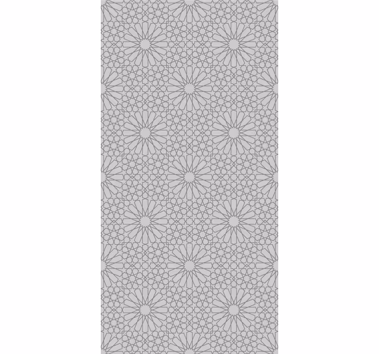 Papier peint salle à manger Gris clair avec  - TenStickers