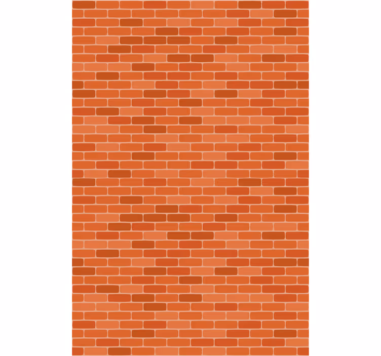 Papier peint briques effet mur en briques - TenStickers