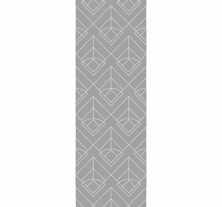 Papier peint formes géometriques dessin au trait géométrique - TenStickers