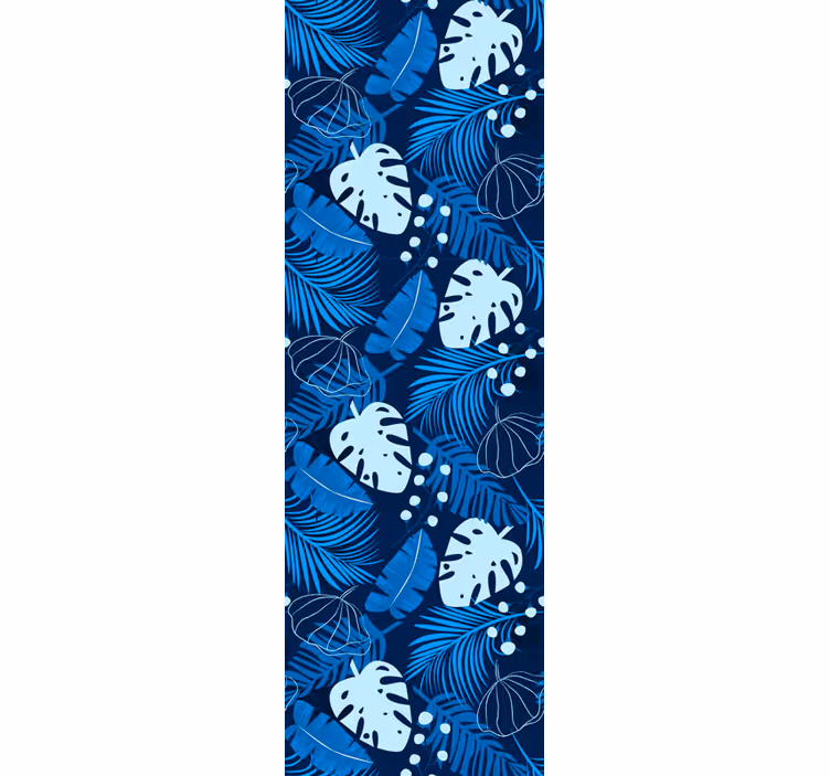 Papier peint feuillage conception de monstera tropical - TenStickers