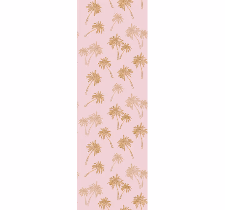 Papier peint arbres silhouette de palmier - TenStickers