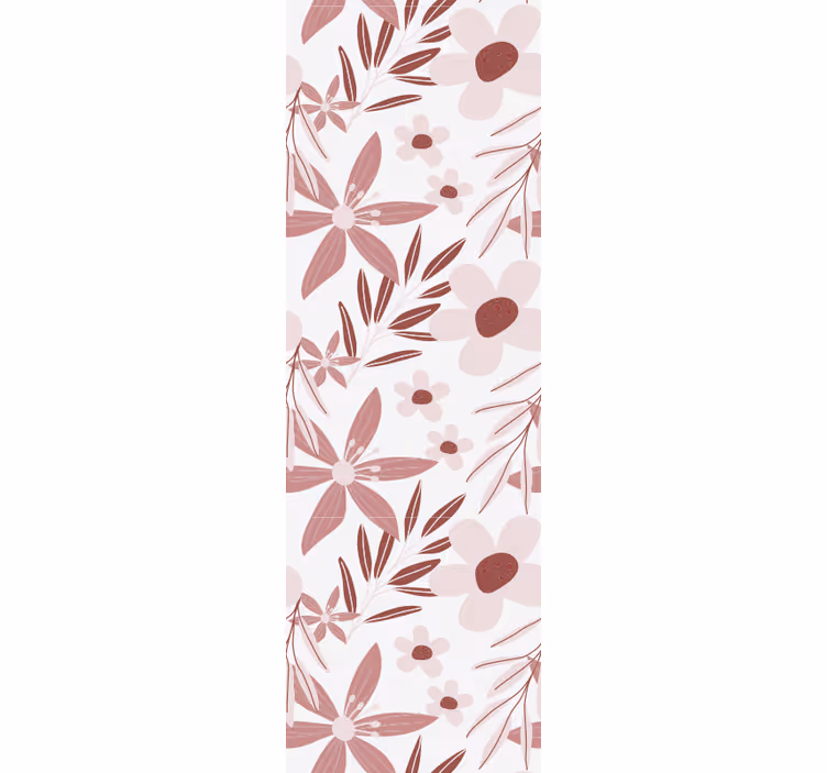 Papier peint floral motif botanique - TenStickers