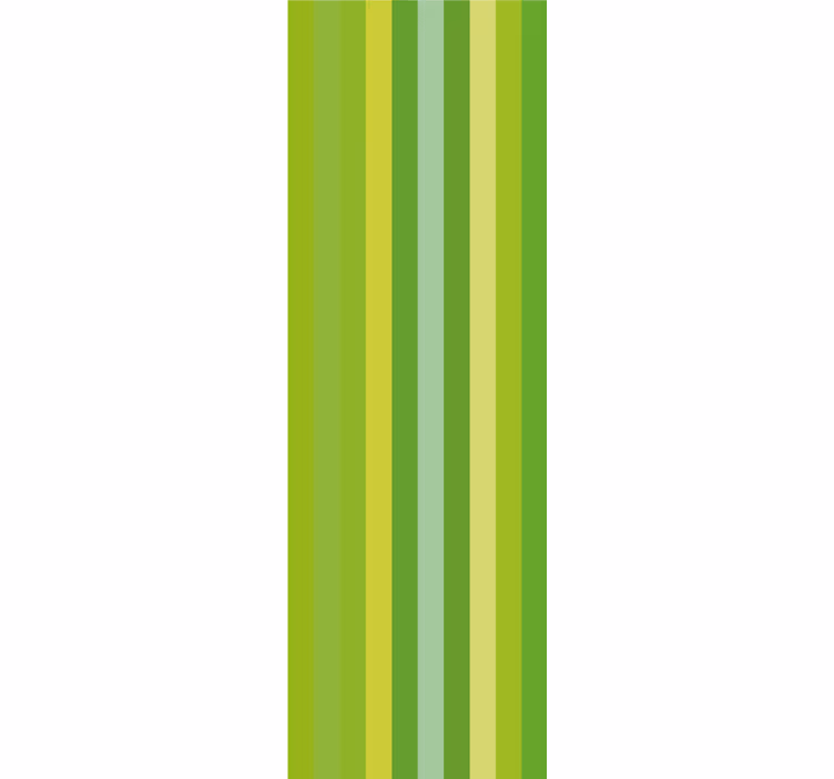 Papier peint ligne verticale Rayures verticales aux couleurs vert - TenStickers