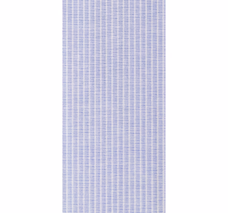 Papier peint ligne verticale Tissu de lin bleu - TenStickers