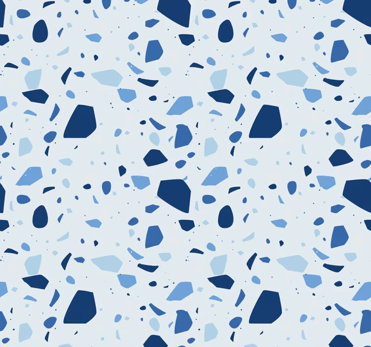 Papier peint formes géometriques géométrique moucheté - TenStickers