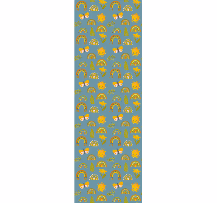 Papier peint papillons motifs naturels joyeux - TenStickers