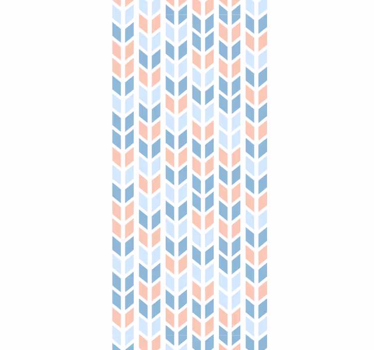 Papier peint scandinave motif de flèche géométrique - TenStickers