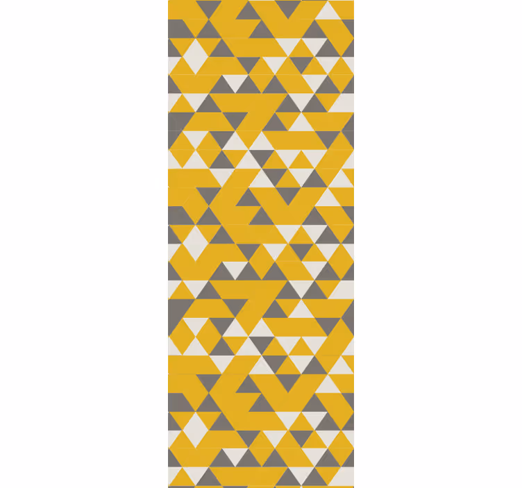 Papier peint triangle Triangle géométrique pantone - TenStickers