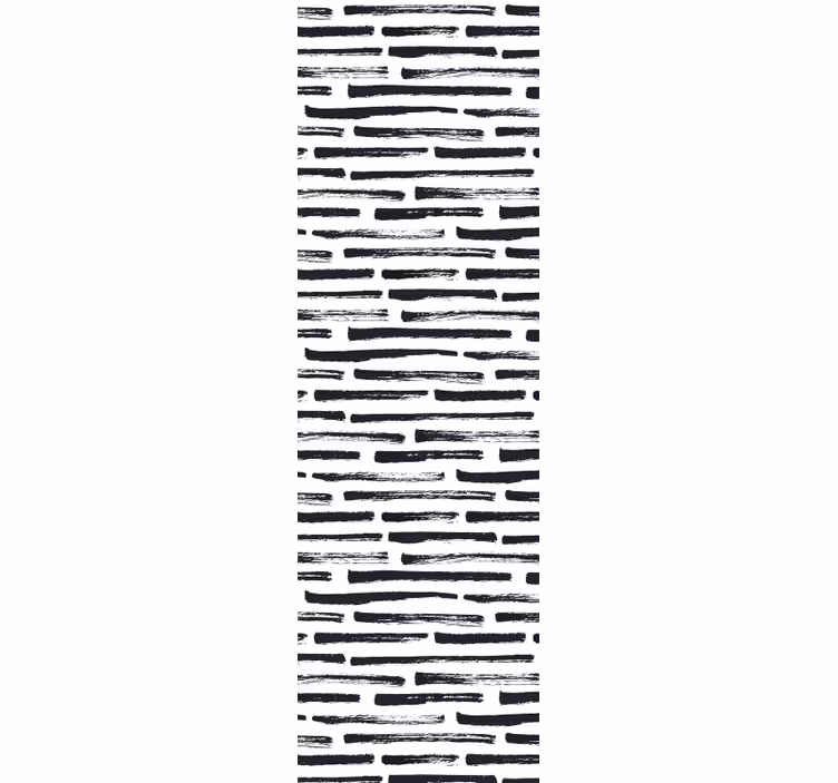 Papier peint lignes horizontales motif à rayures abstraites - TenStickers