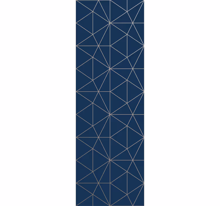 Papier peint salon Prisme triangulaire géométrique - TenStickers