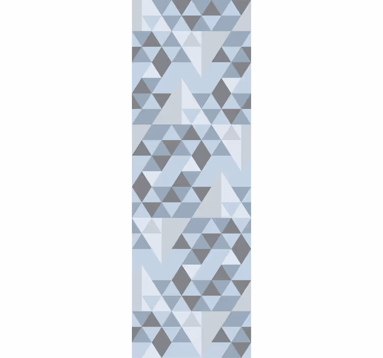 Papier peint salon Beau design triangulaire - TenStickers