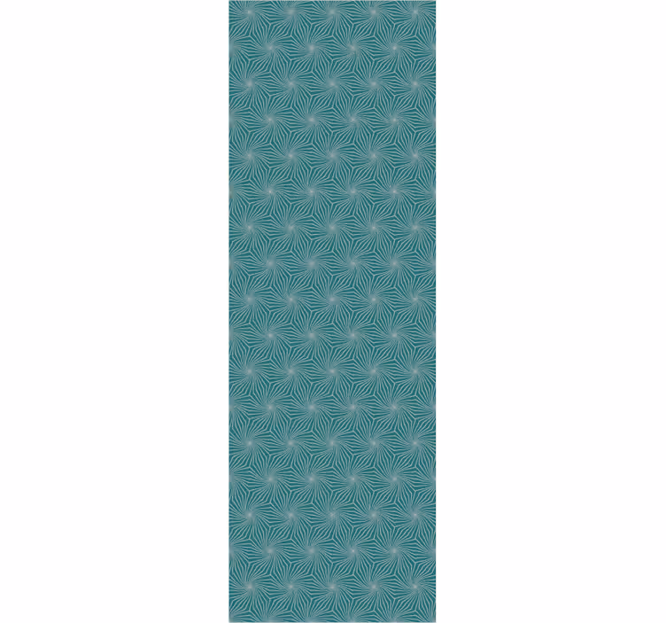 Papier peint fleuri  moderne vert - TenStickers