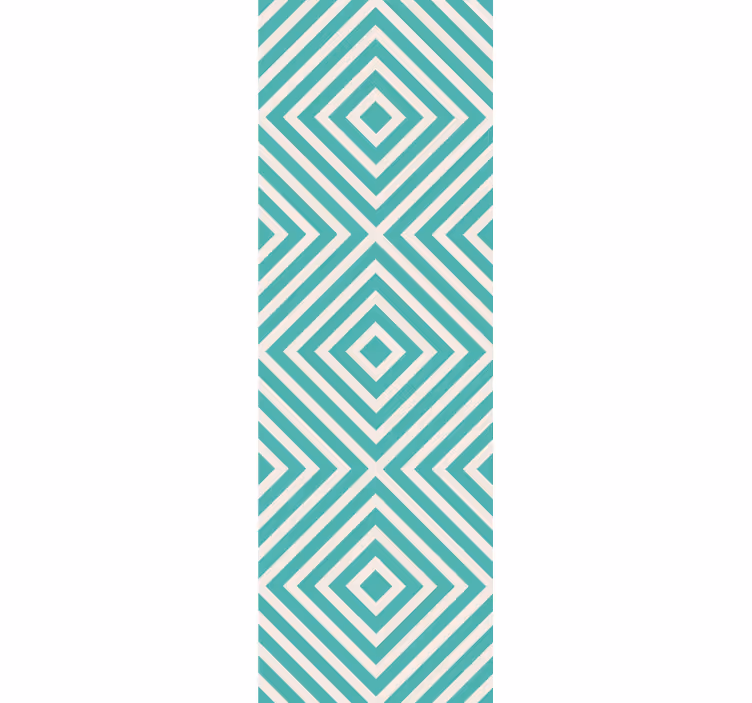 Papier peint formes géométriques motif diamant éblouissant - TenStickers
